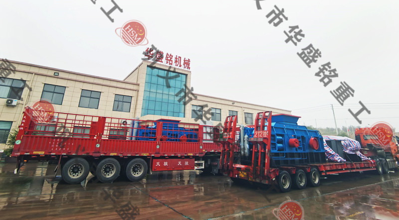 花崗巖制砂機(jī)發(fā)貨現(xiàn)場(chǎng)