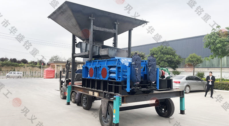 加工一噸河卵石能出多少沙子？移動對輥制砂機制砂效果怎么樣